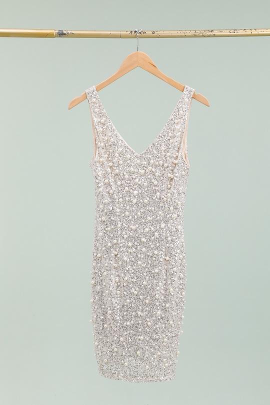 Abiti da sera Donna Silver MELENA DIFFUSION F056 Efashion Paris