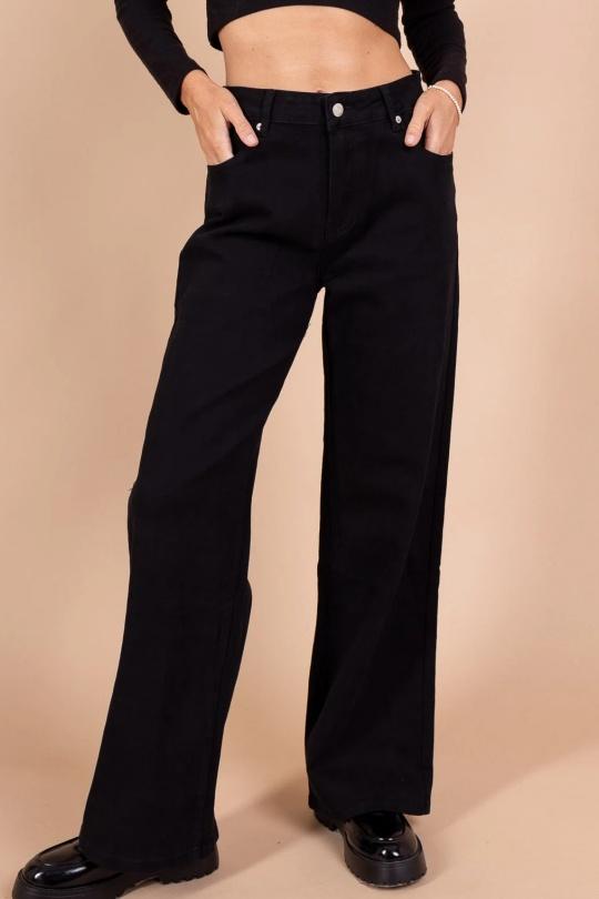 Jeans Femme Noir MELENA DIFFUSION T001 Efashion Paris