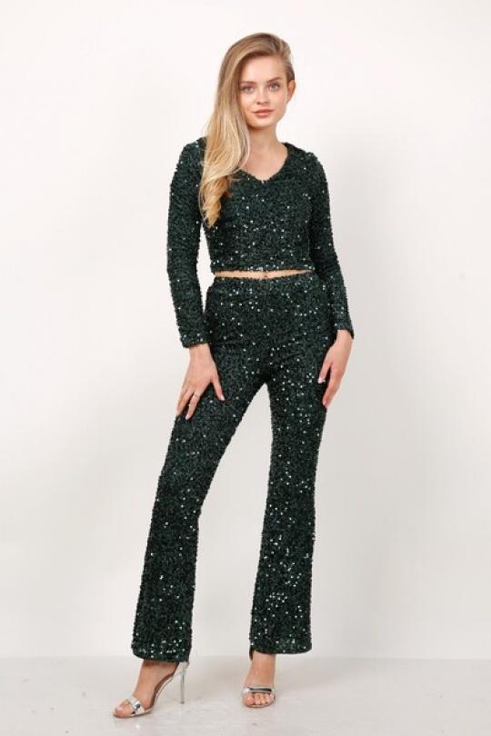 Ensembles Femme Vert foncé MELENA DIFFUSION 8030 Efashion Paris