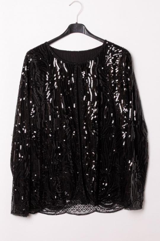 Top Donna Black MELENA DIFFUSION 2612 Efashion Paris