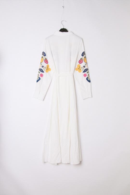 Robes longues Femme Blanc MELENA DIFFUSION L201 Efashion Paris