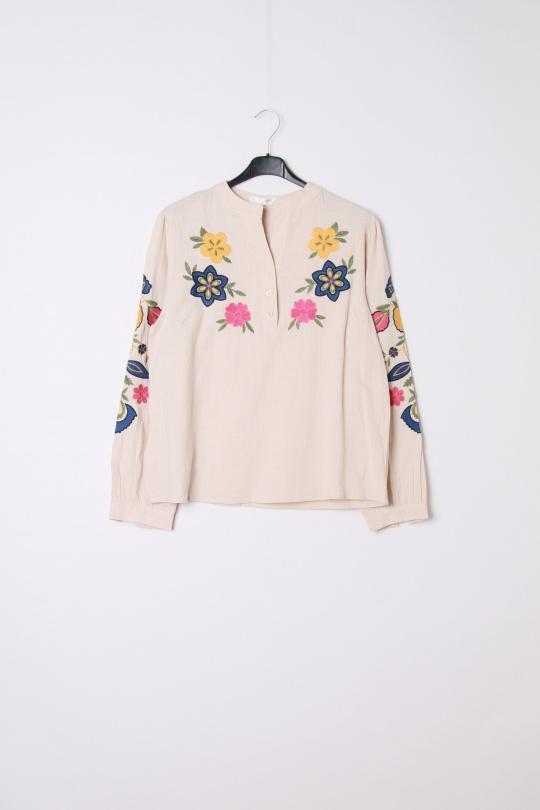 Blouses Femme Blanc MELENA DIFFUSION L202 Efashion Paris