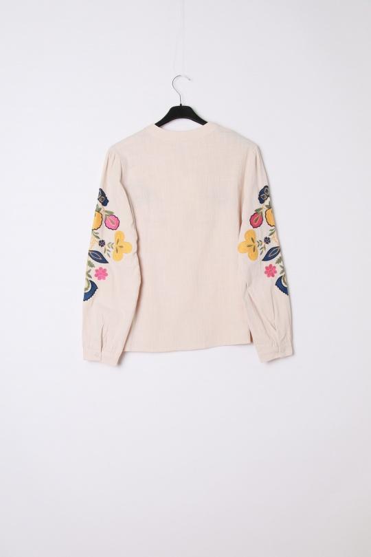 Blouses Femme Blanc MELENA DIFFUSION L202 Efashion Paris