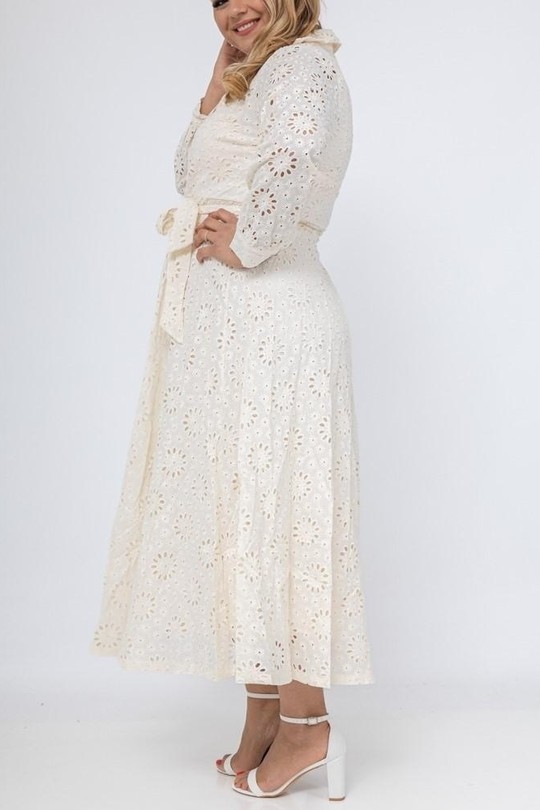 Robes & Combinaisons Femme Blanc MELENA DIFFUSION 1606 Efashion Paris