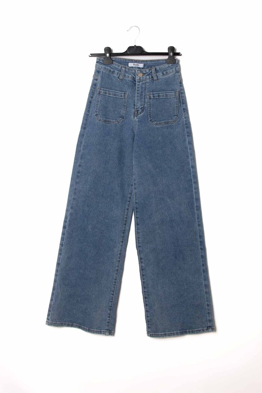 Jeans Femme Bleu clair MELENA DIFFUSION Ws029 Efashion Paris