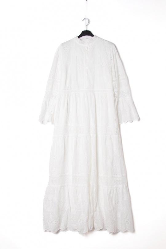 Robes longues Femme Blanc MELENA DIFFUSION 1801 Efashion Paris