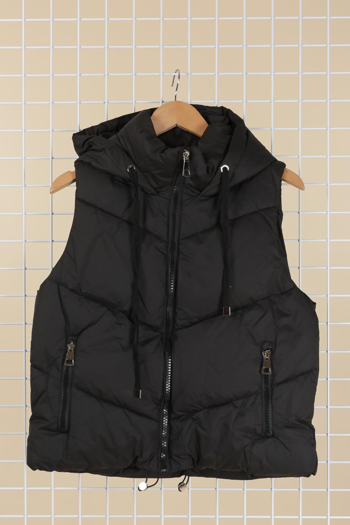 Doudounes Femme Noir MELENA DIFFUSION B7005 #c Efashion Paris