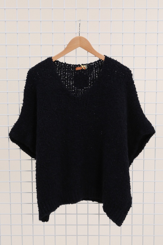 Maglioni Donna Navy blue ZELIA 24625 Efashion Paris