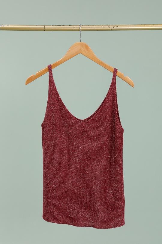 Canotte Donna Burgundy ZELIA 2007 Efashion Paris