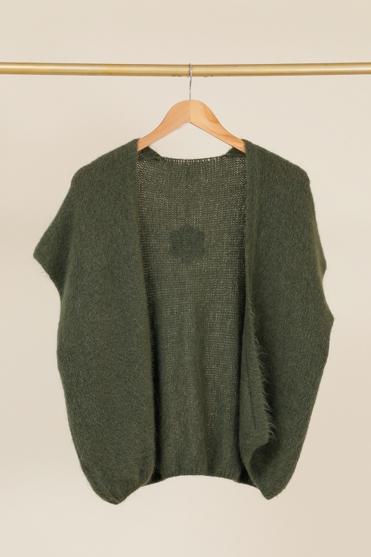 Cardigans Women Red ZELIA 25857 Efashion Paris