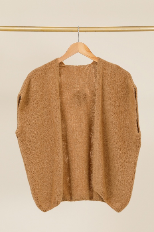 Cardigans Women Red ZELIA 25857 Efashion Paris