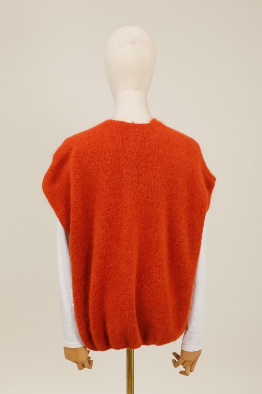 Cardigans Women Red ZELIA 25857 Efashion Paris