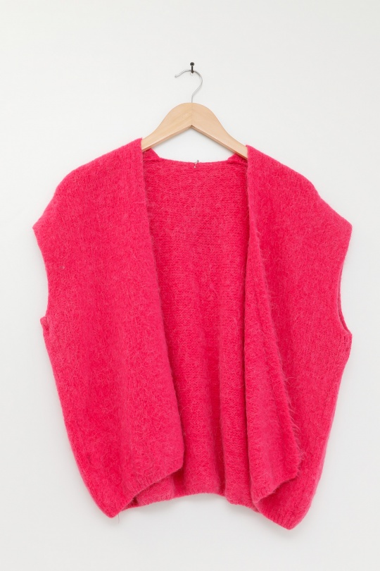 Cardigans Women Red ZELIA 25857 Efashion Paris