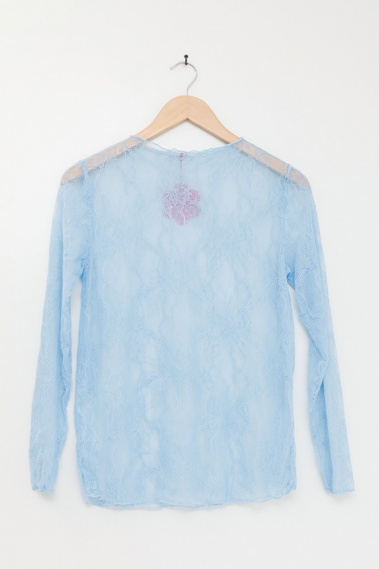 Tops Femme Bleu ciel ZELIA 11567 Efashion Paris