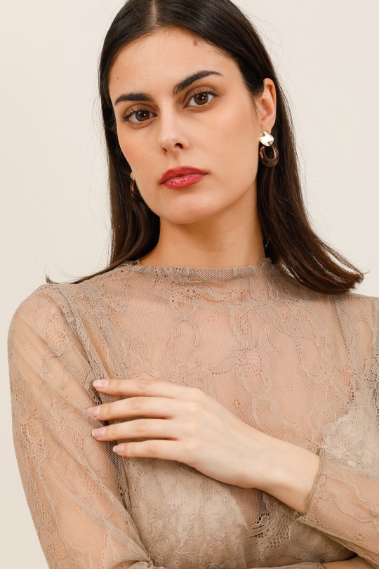 Tops Femme Bleu ciel ZELIA 11567 Efashion Paris