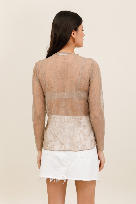 Tops Femme Bleu ciel ZELIA 11567 Efashion Paris