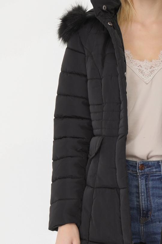 Doudounes Femme Noir ZELIA 1916F Efashion Paris