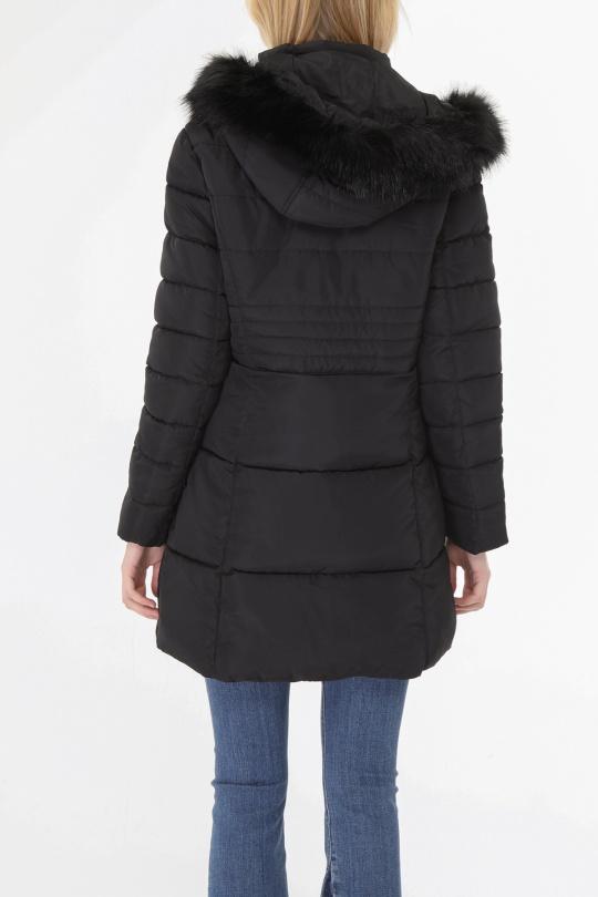 Doudounes Femme Noir ZELIA 1916F Efashion Paris