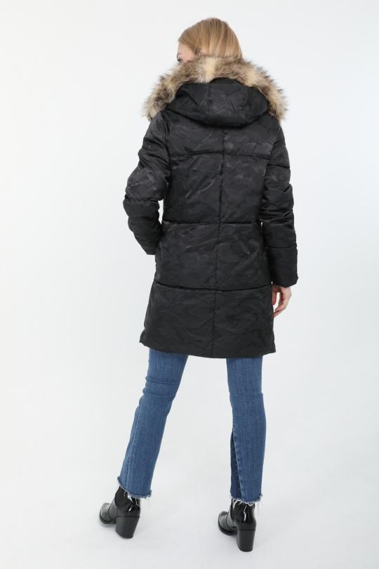 Doudounes Femme Noir ZELIA 1927F Efashion Paris