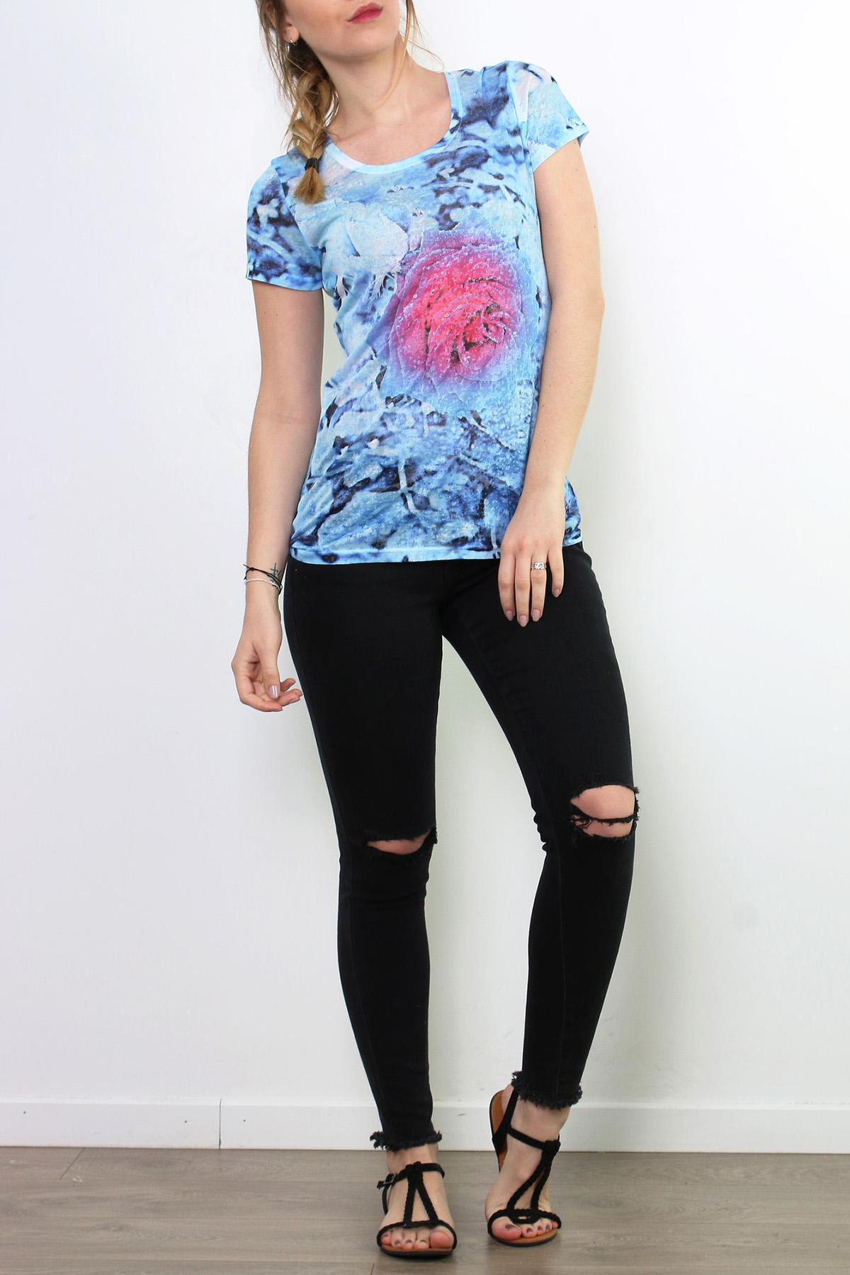 Camisetas Mujer Print ZELIA 170013 #c Efashion Paris