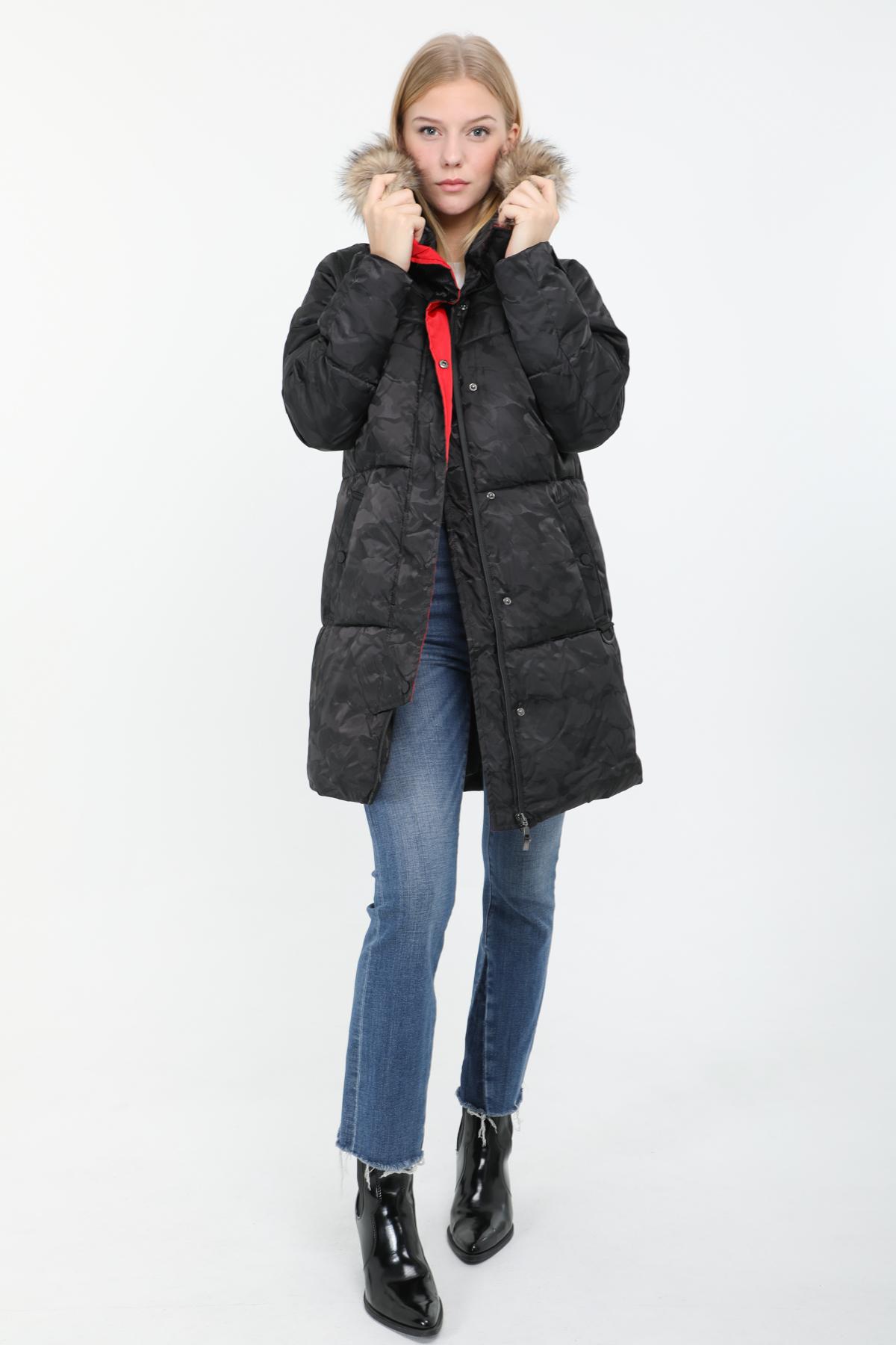 Doudounes Femme Noir ZELIA 1927F #c Efashion Paris