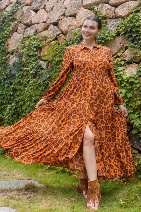 Vestidos largos Mujer Orange LAST QUEEN 2424-1400 Efashion Paris