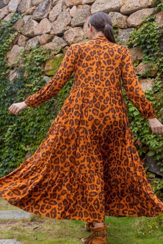 Vestidos largos Mujer Orange LAST QUEEN 2424-1400 Efashion Paris