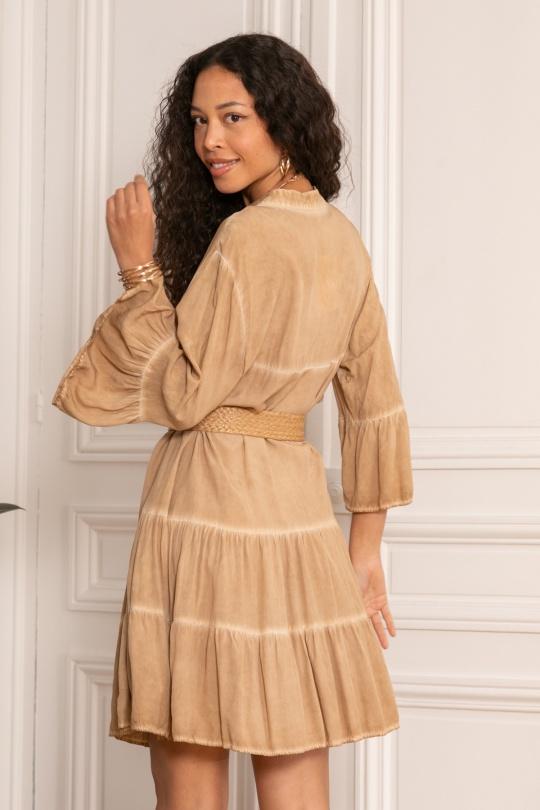 Robes courtes Femme Kaki LAST QUEEN 8985-0008 Efashion Paris