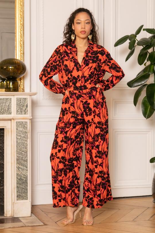 Completi Donna Orange LAST QUEEN SUIT-1652 Efashion Paris