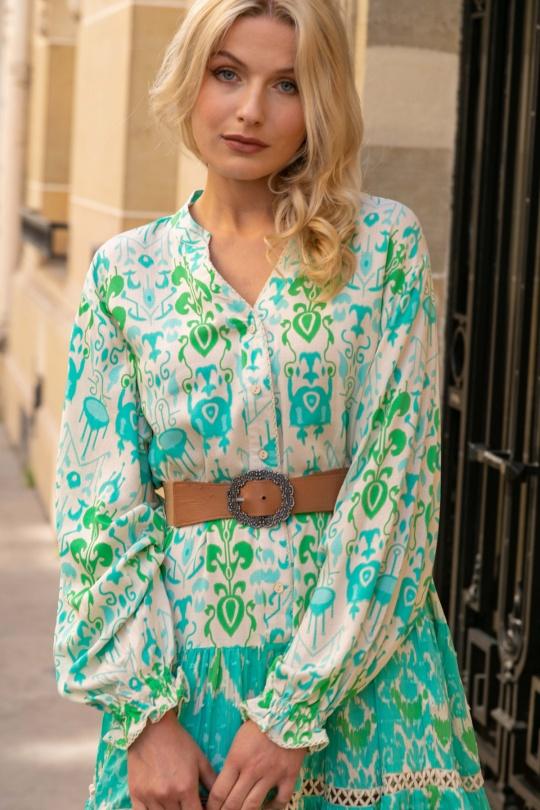 Vestidos cortos Mujer Green water LAST QUEEN 2041-4 Efashion Paris