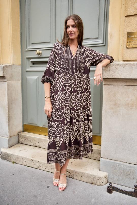 Vestidos largos Mujer Black LAST QUEEN 1077-1876 Efashion Paris