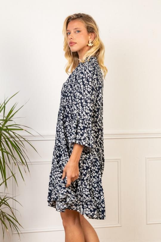 Robes courtes Femme Marine LAST QUEEN 8949-51165 Efashion Paris