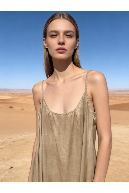 Robes courtes Femme Beige LAST QUEEN 7984-8708 Efashion Paris