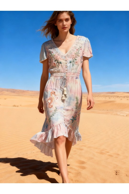 Robes longues Femme Blush LAST QUEEN D1066-1790 Efashion Paris