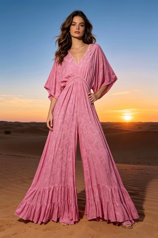 Combinaisons Femme Rose LAST QUEEN J1402-1810A Efashion Paris