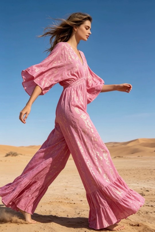 Combinaisons Femme Rose LAST QUEEN J1402-1810A Efashion Paris