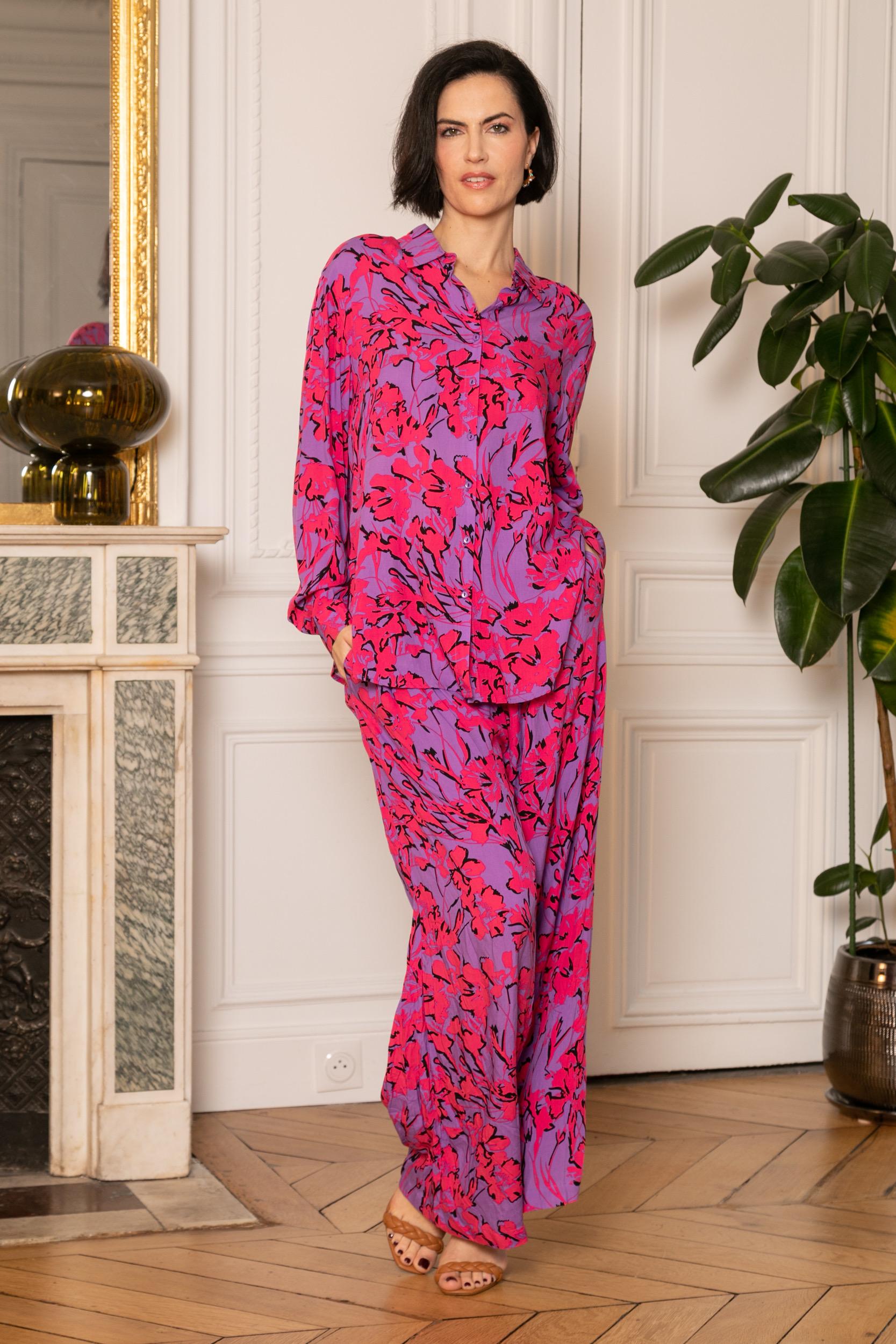 Conjuntos Mujer Purple LAST QUEEN SUIT-1648 #c Efashion Paris