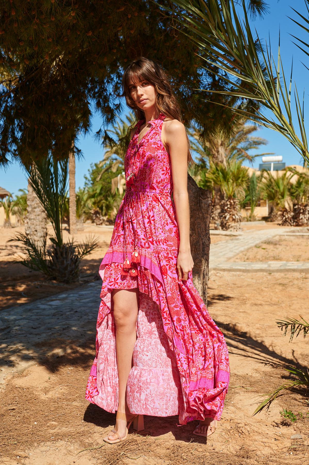 Vestidos largos Mujer Pink LAST QUEEN 2308-1161 #c Efashion Paris