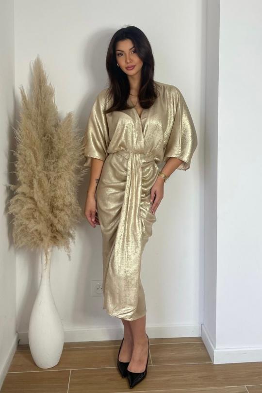 Robes de soirée Femme Doré Golden Live 230140 #1 Efashion Paris