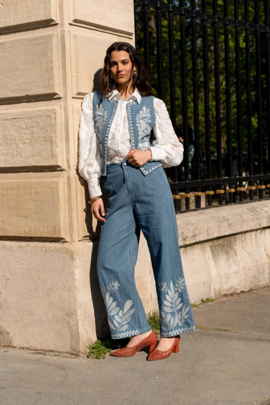 Jeans Femme Bleu Golden Live 9506 Efashion Paris