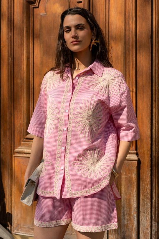 Sets Women Pink Golden Live 2539 Efashion Paris
