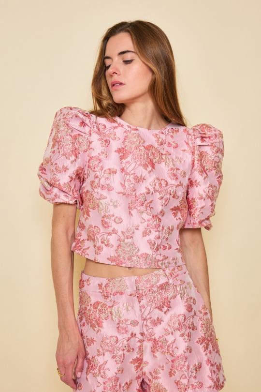 Tops Femme Rose Golden Live L060 Efashion Paris
