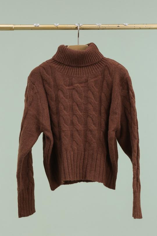 Pulls Femme Marron Golden Live 191 Efashion Paris