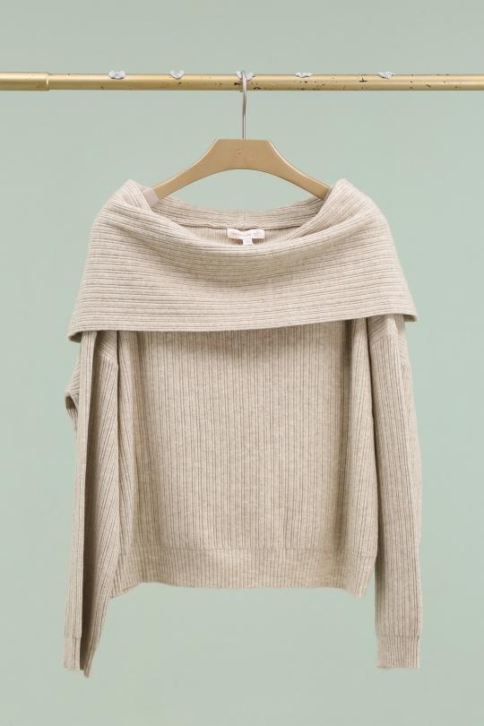 Pulls Femme Beige Golden Live 977 Efashion Paris