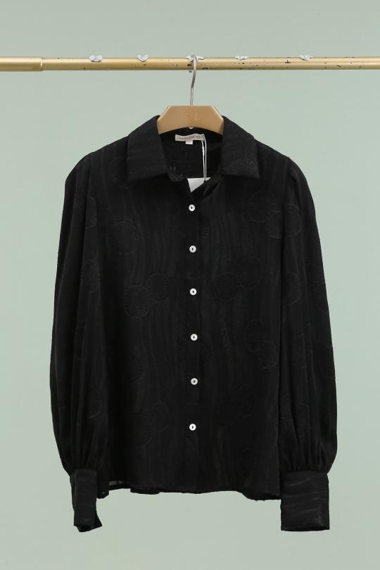 Chemises Femme Noir Golden Live 9246 Efashion Paris
