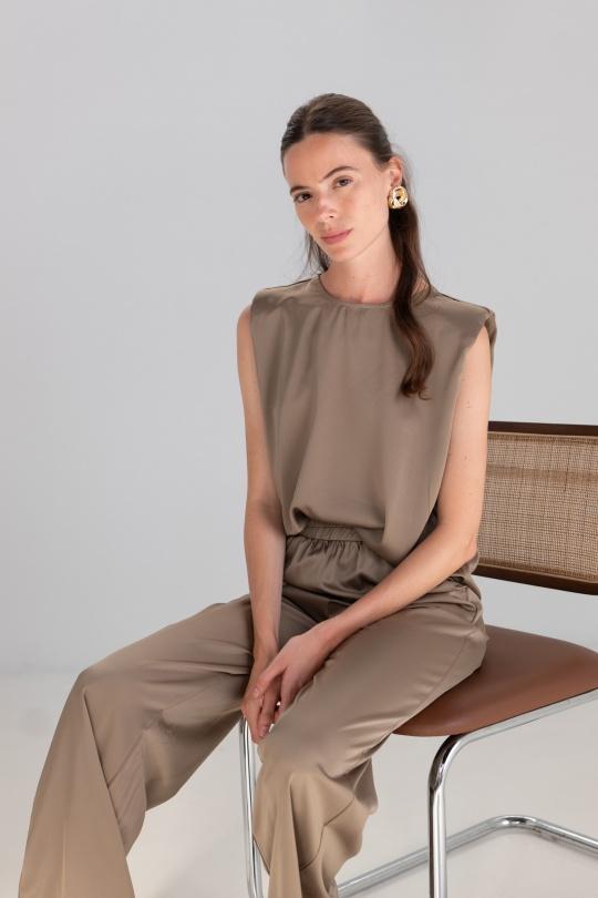 Ensembles Femme Beige Golden Live 9293 Efashion Paris