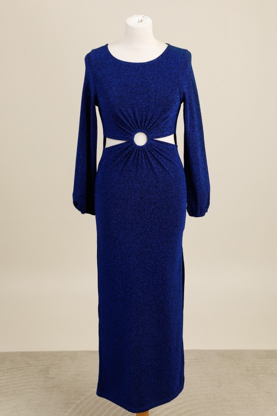 Robes de soirée Femme Noir Golden Live 11551 Efashion Paris