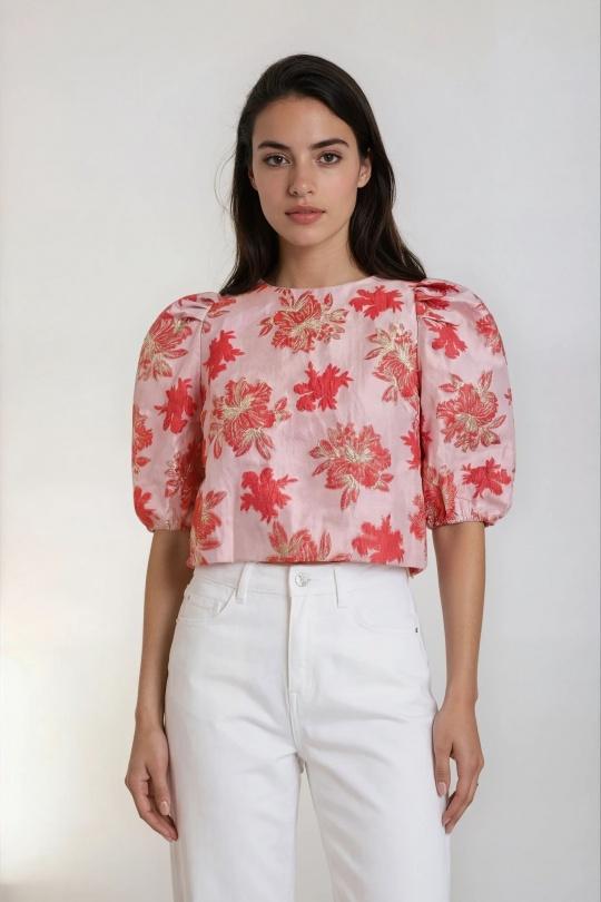 Tops Femme Rose Golden Live L032 Efashion Paris