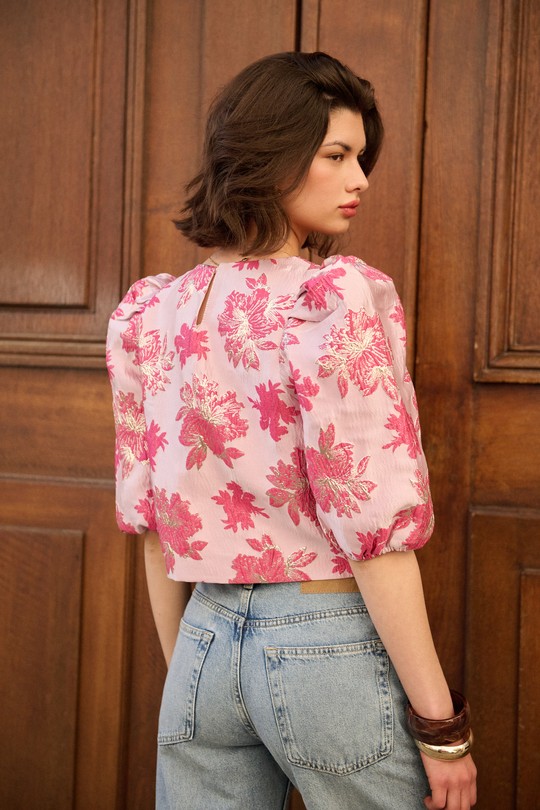 Tops Femme Rose Golden Live L032 Efashion Paris