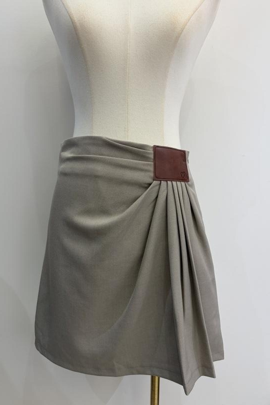 Jupes Femme Marron foncé Golden Live L094 Efashion Paris
